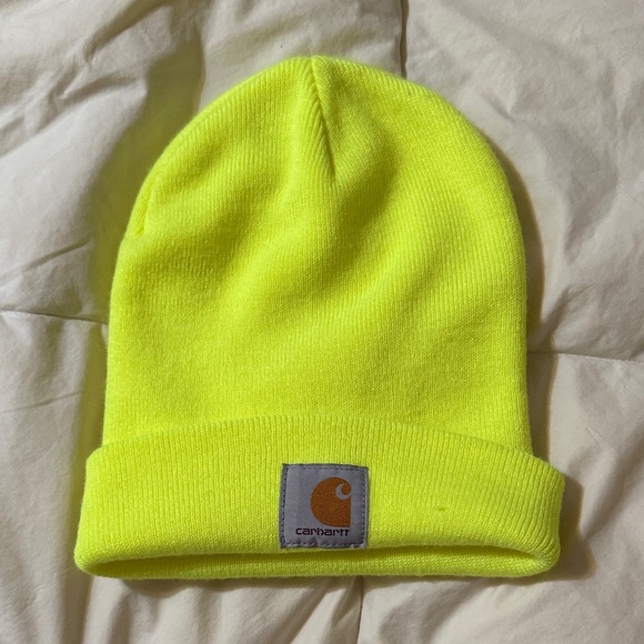 Carhartt Other - Carhartt Adult OS Neon Yellow Beanie